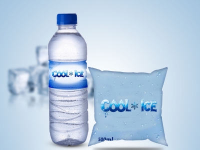 Cool Ice bottled water